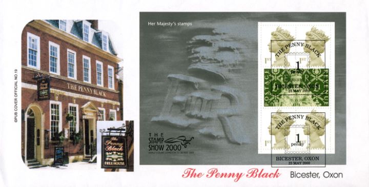 Queen's Stamps: Miniature Sheet, The Penny Black