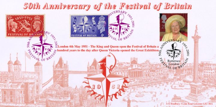 Festival of Britain, 50th Anniversary Cover