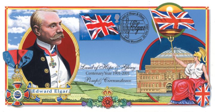 Flags & Ensigns: Miniature Sheet, Edward Elgar