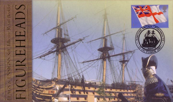 Self Adhesive: Flags & Ensigns, HMS Victory at the Royal Navy Museum