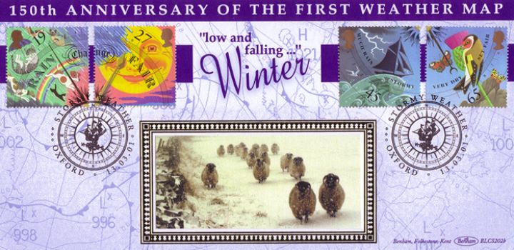 The Weather: Stamps, Low and Falling : Winter