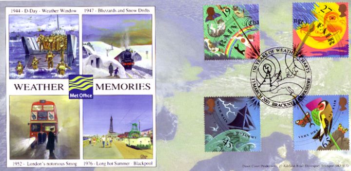 The Weather: Stamps, Weather Memories - Met Office