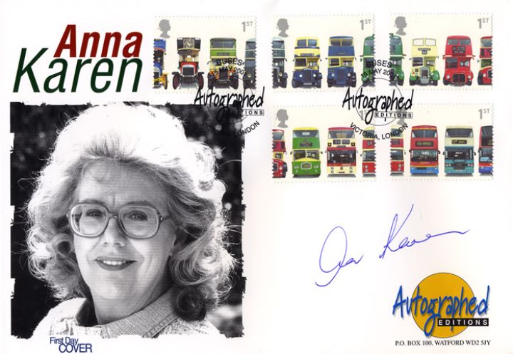 Double Decker Buses: Stamps, Anna Karen