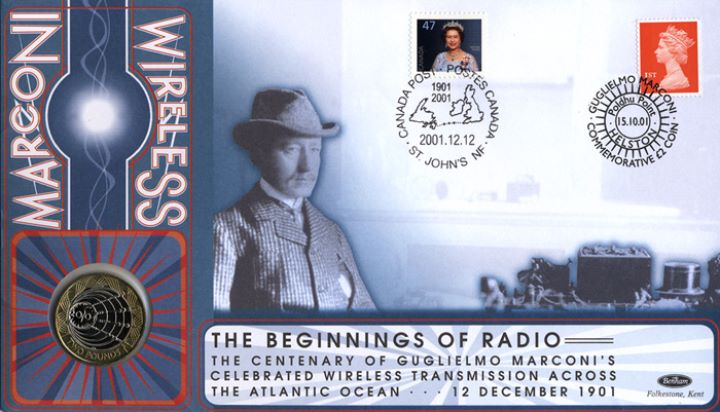 Centenary of Wireless, Marconi - GB Coin