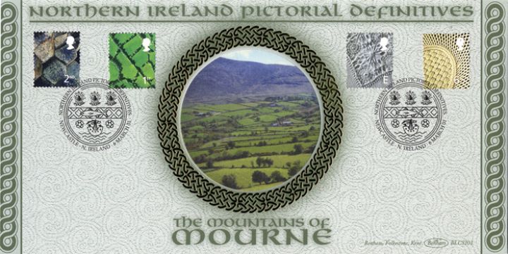 Northern Ireland 2nd, 1st, E, 65p, Mountains of Mourne