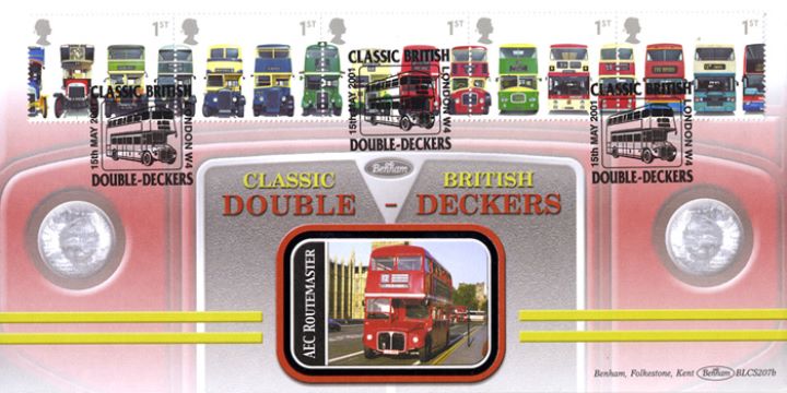 Double Decker Buses: Stamps, AEC Routemaster