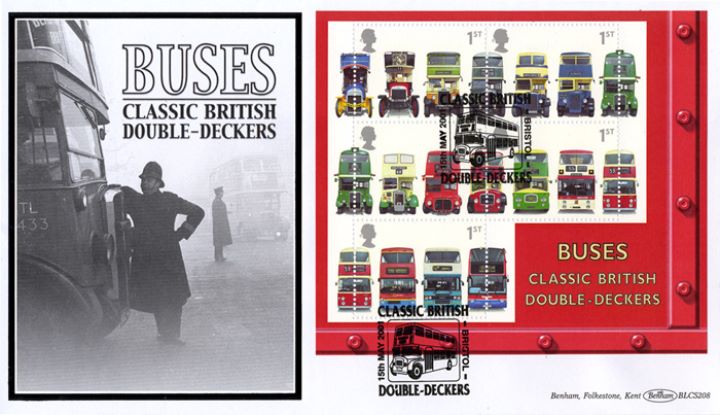 Double Decker Buses: Miniature Sheet, London Fog