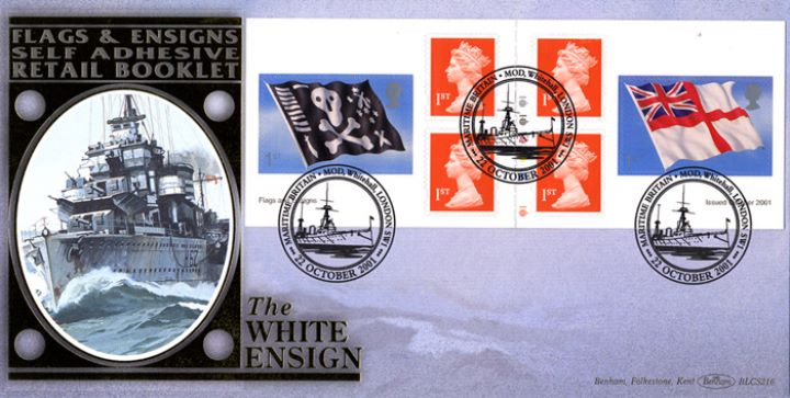 Self Adhesive: Flags & Ensigns, Jolly Roger and White Ensign