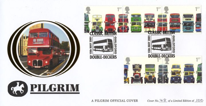 Double Decker Buses: Stamps, No.12 to Peckham