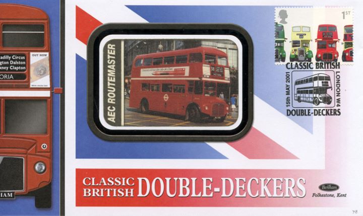 Double Decker Buses: Stamps, AEC Routemaster