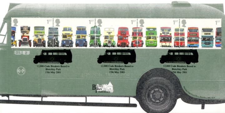 Double Decker Buses: Stamps, Code Breakers Bus