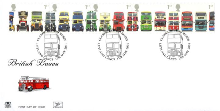 Double Decker Buses: Stamps, Single Decker