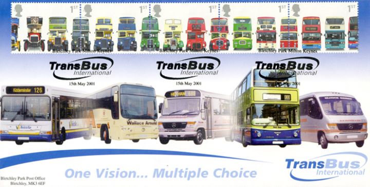 Double Decker Buses: Stamps, Trans Bus