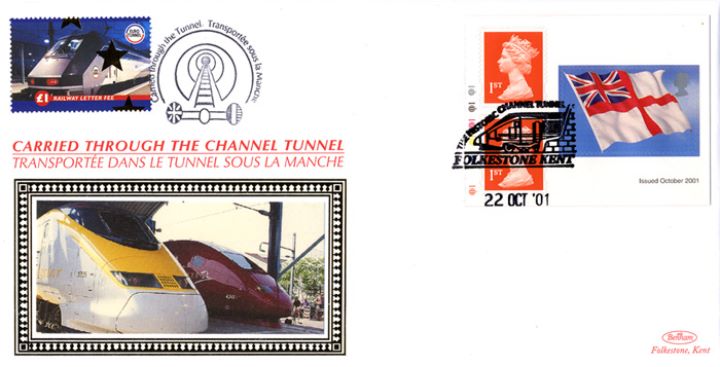 Self Adhesive: Flags & Ensigns, Historic Channel Tunnel