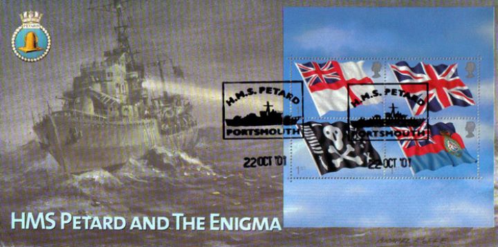 Flags & Ensigns: Miniature Sheet, HMS Petard