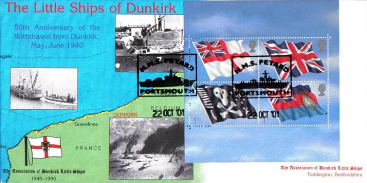 Flags & Ensigns: Miniature Sheet, Little Ships of Dunkirk