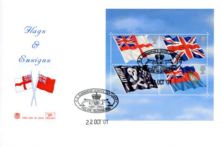 Flags & Ensigns: Miniature Sheet, White and Red Ensign