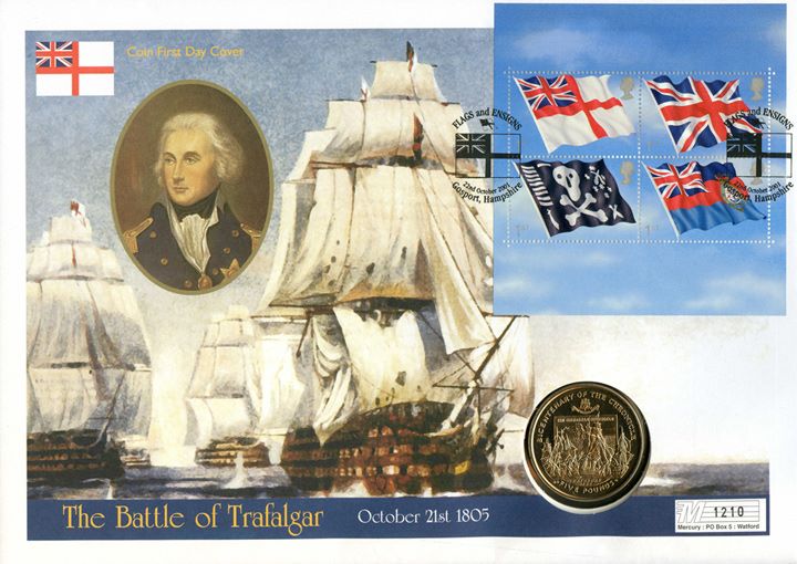 Flags & Ensigns: Miniature Sheet, Battle of Trafalgar