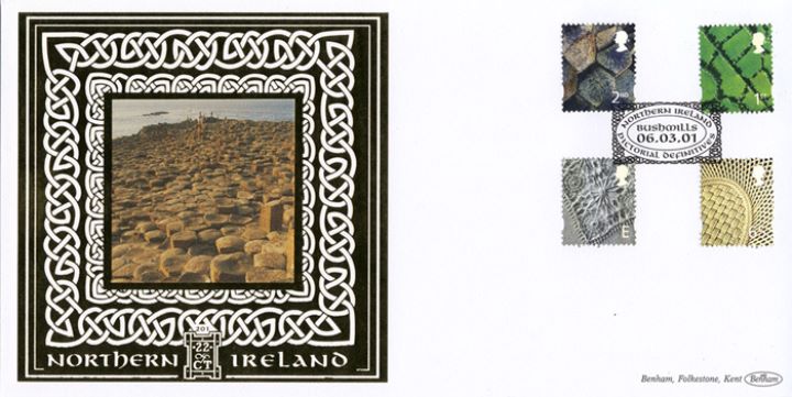 Northern Ireland 2nd, 1st, E, 65p, Giant's Causeway