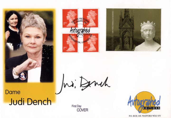 Self Adhesive: Queen Victoria, Dame Judi Dench