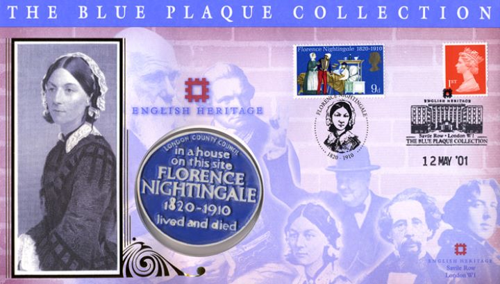 Florence Nightingale, Blue Plaque Collection