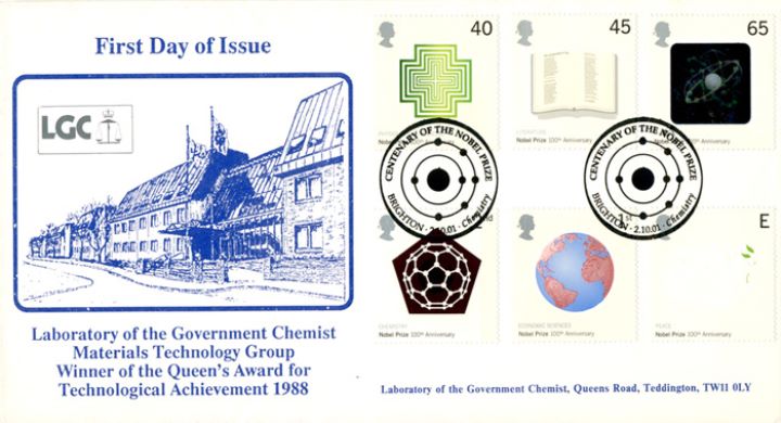 Nobel Prizes, Lab of Government Chemists