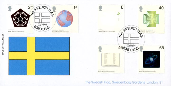 Nobel Prizes, The Swedish Flag