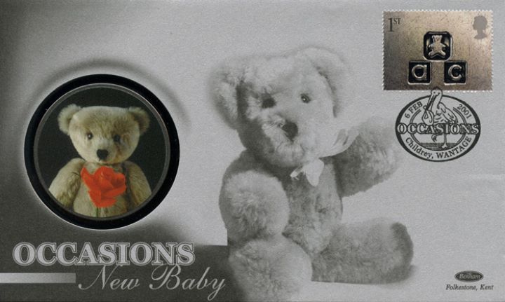 Occasions: 2001 Generic Sheet, Teddy Bear