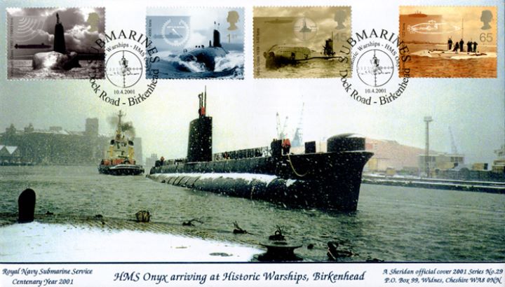 Submarines, HMS Onyx at Birkenhead