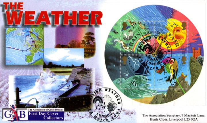 The Weather: Miniature Sheet, All Weathers