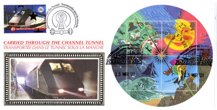 The Weather: Miniature Sheet, Historic Channel Tunnel