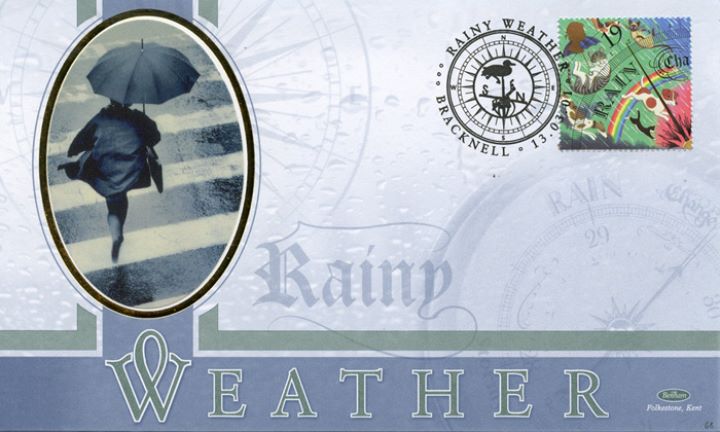 The Weather: Stamps, Under the umbrella