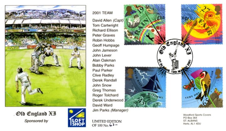 The Weather: Stamps, Old England XI