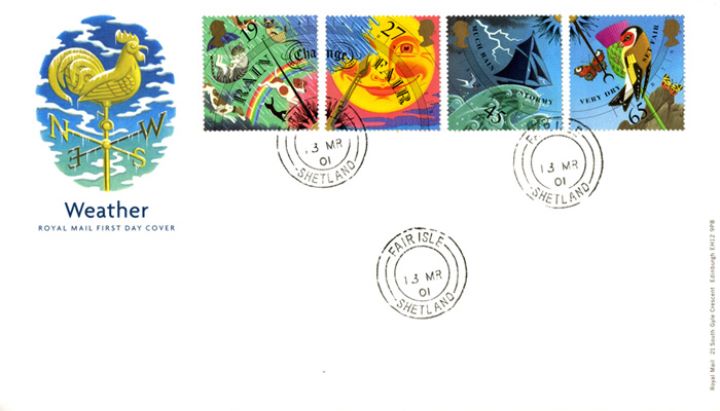 The Weather: Stamps, CDS postmarks