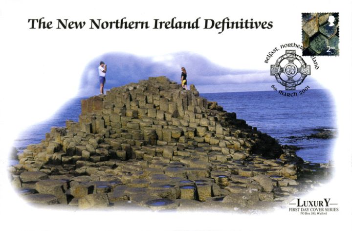 Northern Ireland 2nd, 1st, E, 65p, Giants Causeway