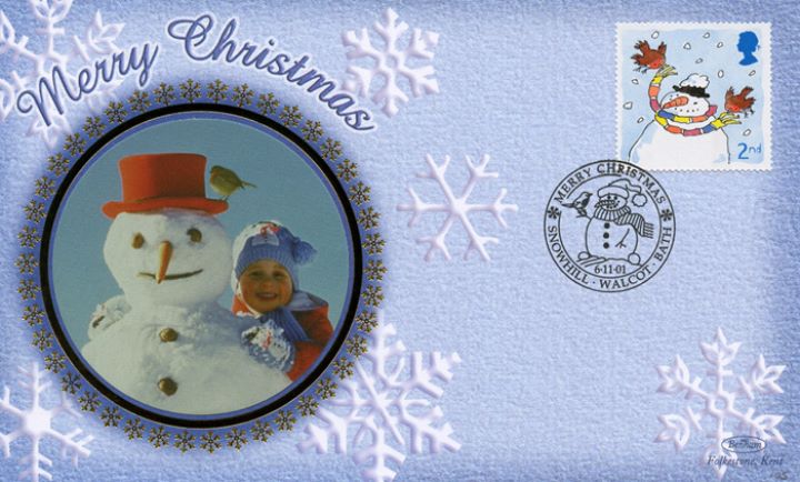 Christmas 2001, Snowman and child