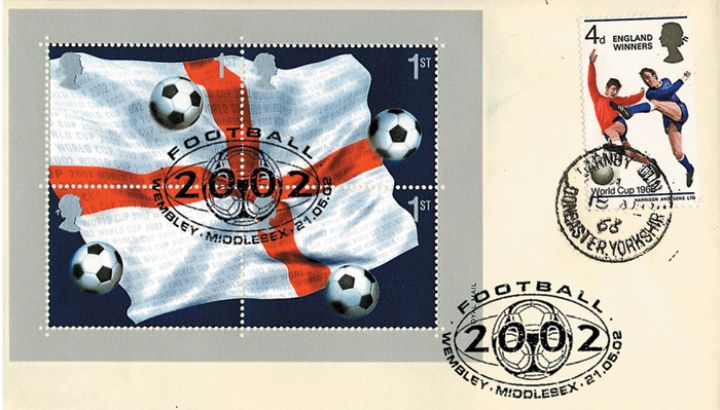 World Cup: Miniature Sheet, 1966 Double Dated Cover