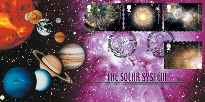 us solar system stamp sheet