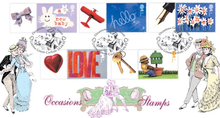 Occasions: 2002 Generic Sheet, Victorian Romance