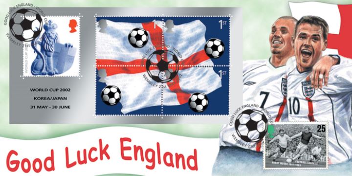 World Cup: Miniature Sheet, Good Luck England