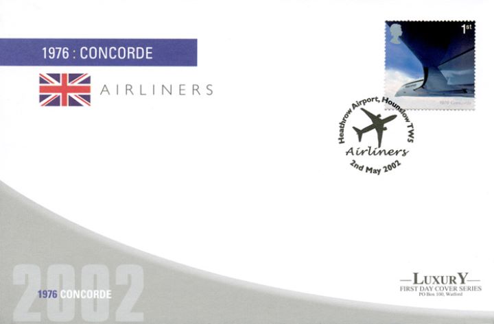 Airliners: Stamps, Concorde