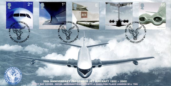 Airliners: Stamps, Royal Aeronautical Society