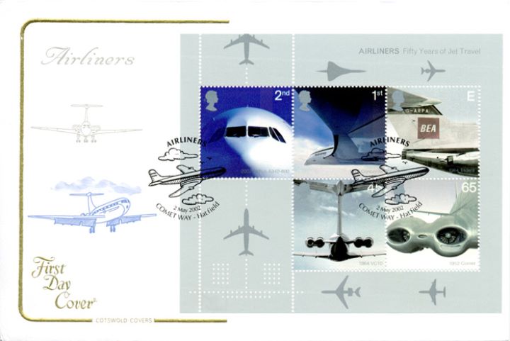 Airliners: Miniature Sheet, Comet