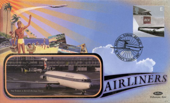 Airliners: Stamps, Trident