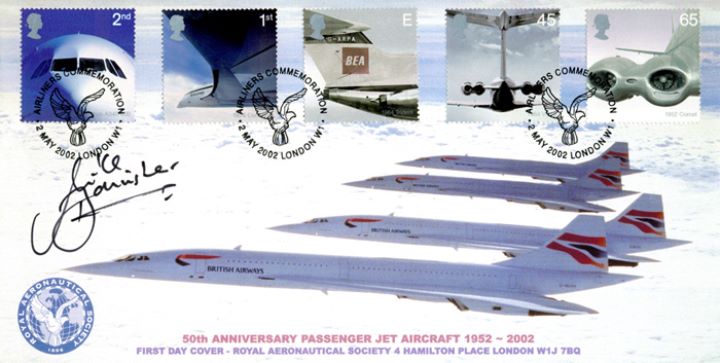 Airliners: Stamps, Concorde