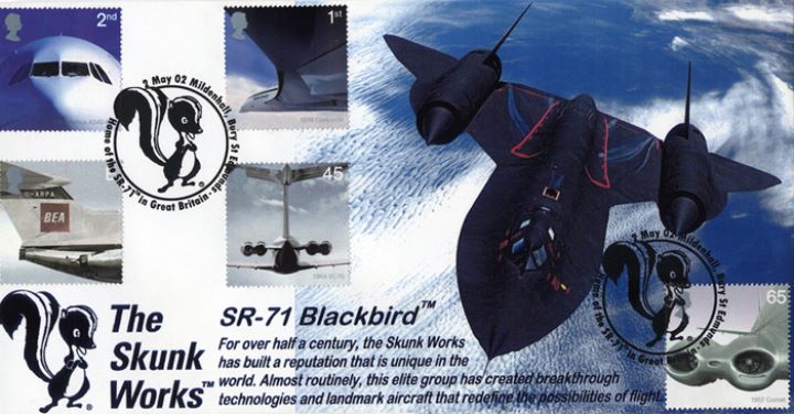 Airliners: Stamps, The Skunk Works