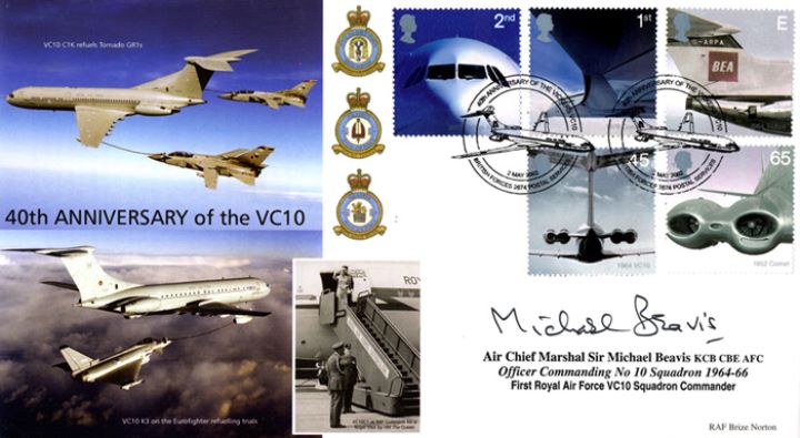 Airliners: Stamps, 40th Anniversary of the VC10