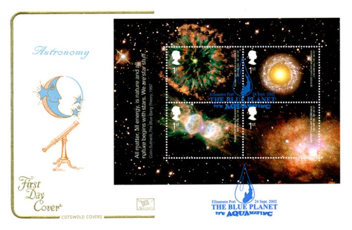 Astronomy First Day Cover BFDC