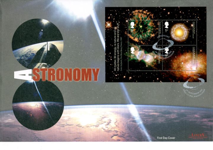 Astronomy: Miniature Sheet, Earth from Space