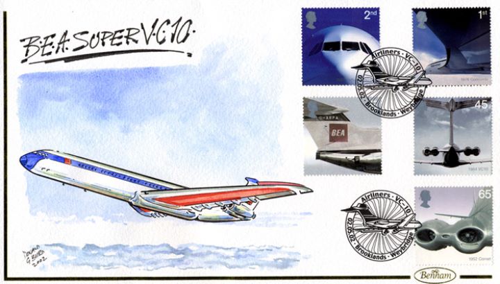 Airliners: Stamps, BEA Super VC10